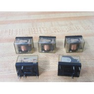 Fuji Electric RL-DC24V Relay RLDC24V (Pack of 5) - Used