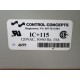 Control Concepts IC+105 Active Tracking Filter IC105 Chipped - Used