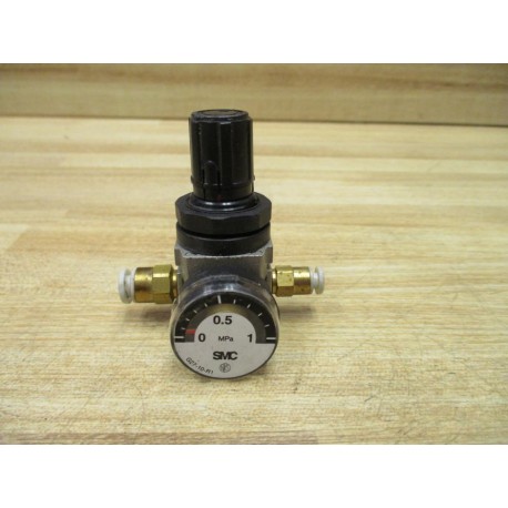 SMC AR10-M5 Modular Regulator AR10M5 W Gauge & Fittings - New No Box