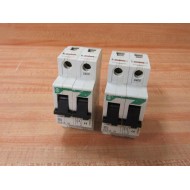 KlocknerMoeller FAZ-2-S1 1Amp Circuit Breaker FAZ2S1 (Pack of 2) - Used