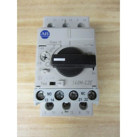 Allen Bradley 140M-C2E-B16 Circuit Breaker Ser. C, W140M-C-AFA11 - New No Box