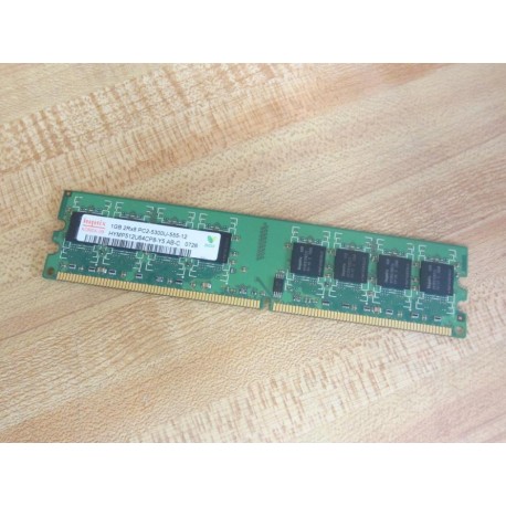 Hynix HYMP512U64CP8-Y5 AB 1GB Memory Bd PC2-5300U-555-12 Y5 AB-C - Used