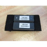 ABB 3HAC6382-1 Integrated Circuit Y2K-D62 3HAC6383-1 Y2K-D63 (Pack of 2) - New No Box