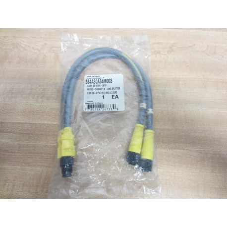 Brad Harrison 884A30A34M003 Cable In-Line Splitter .3 Meter