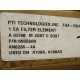 PTI Technologies 6655568 Filter Element FAA-PMA (Pack of 2) - New No Box