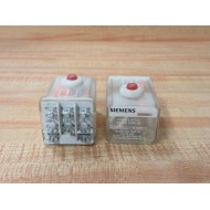 Siemens 3TX7113-5FF13 Relay 3TX71135FF13 (Pack of 2) - Used