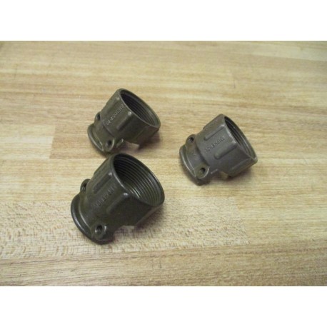 Amphenol AN-3057-10 Connector AN305710 Cable Clamp Only (Pack of 3) - New No Box