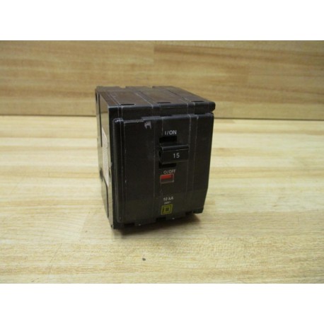 Square D DP-4075 Circuit Breaker DP4075 15 AMP - Used