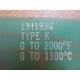 Honeywell 134193 Circuit Board 134193U Type K - Used