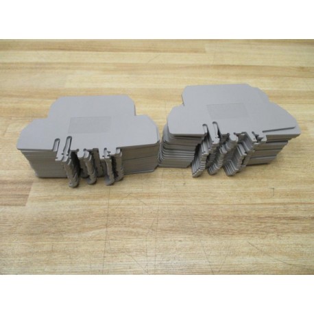 Phoenix Contact TP-UDMTK5 Terminal Block Separating Plate TPUDMTK5 (Pack of 43) - New No Box