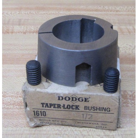 Dodge 1610 12 Taper Lock Bushing 12" 1-38 Bore