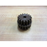 217001 Brown Plastic Gear 16-Teeth To 18-Teeth - New No Box