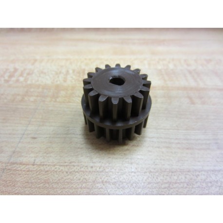 217001 Brown Plastic Gear 16-Teeth To 18-Teeth - New No Box