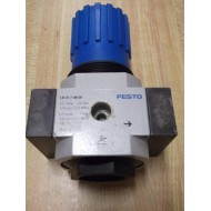 Festo LR-D-7-MIDI Pressure Regulator WO Bowl - Used