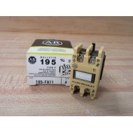 Allen Bradley 195-FA11 Auxiliary Contact 195FA11 660V Series A