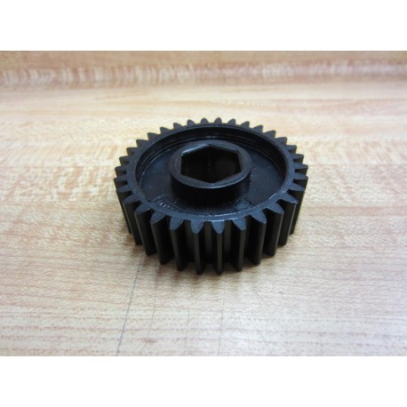 275114 Black Plastic Gear 32-Teeth 58" - New No Box