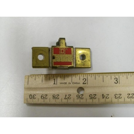 Square D B1.16 Overload Relay Heater Element B116 (Pack of 7) - Used