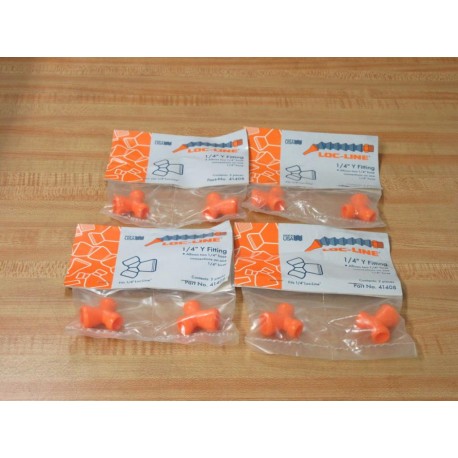 Loc-Line 41408 14" Y Fitting (Pack of 8)