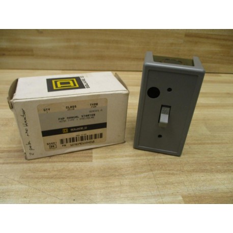 Square D 2510 FGS FHP Manual Starter 2510FGS