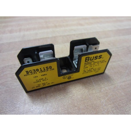 Bussmann BG3011SQ Fuse Block 15A 480V (Pack of 2) - New No Box