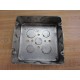 458 4-58 inch X 4-58 Inch X 1-58 Inch Two Gang Outlet Box - New No Box