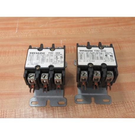 Totaline P282-0432 Contactor P2820432 (Pack of 2) - Used