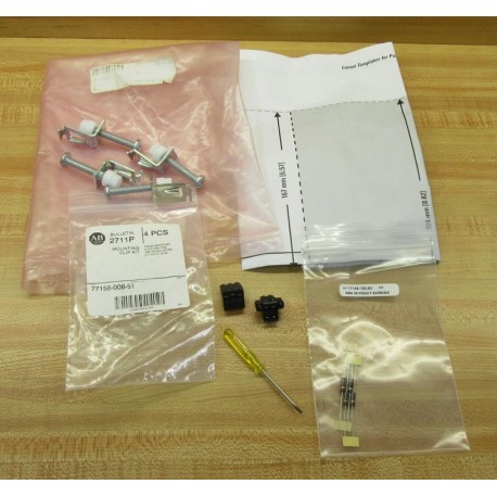 Allen Bradley 77158-008-51 Mounting Clip Kit