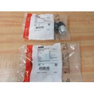 ABB 1SFA611102R1105 Pushbutton MP3-11W (Pack of 2)