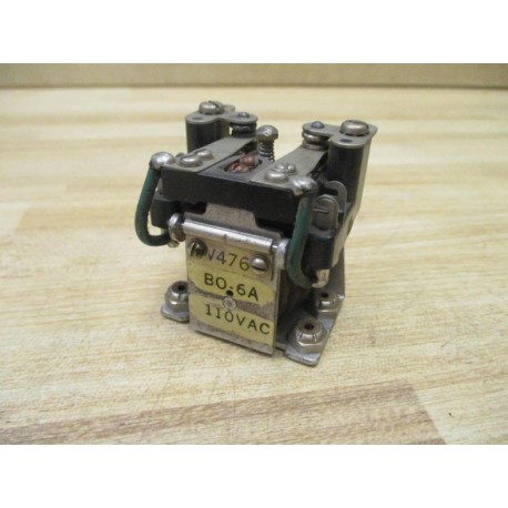 Allied Control BO-6A Relay B0-6A 110VAC - Used