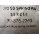 ITW BEE LEITZKE 39-375-2250 Spring Pin 393752250 (Pack of 10)
