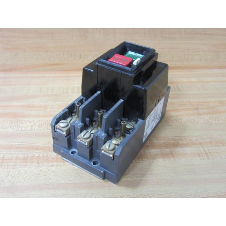 Allen Bradley 609-A0W Manual Starter 3P Size 0 609-AOW Series F - Used