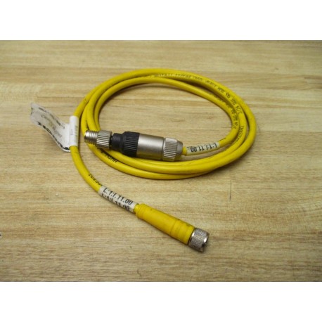 Turck PKG 3M-10 Pico Fast Cordset U2515-22 42" (Pack of 4) - Used