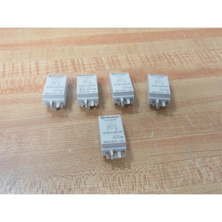 Finder 99.02.9.024.99 Relay 9902902499 (Pack of 5) - Used