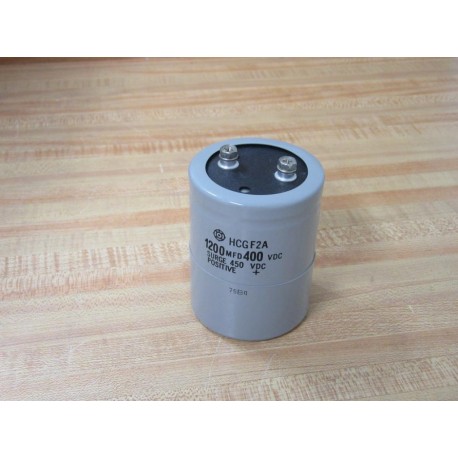 Hitachi HCGF2A Capacitor 1200MFD 400VDC - Used
