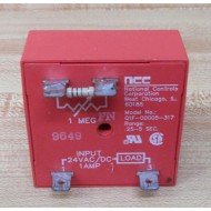 National Controls Q1F-00005-317 Relay Q1F00005317 - Used