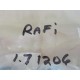 Rafi 1.71206 Pilot Light Base 171206 WClip On Terminals (Pack of 7)