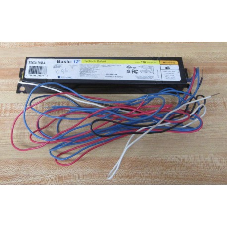 Universal Lighting B260I120M-A Ballast B260I120MA - New No Box