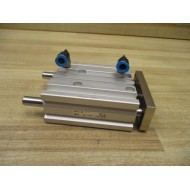 SMC MFPL16-40Z Compact Guided Cylinder MFPL1640Z W Fittings - Used