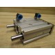 SMC MFPL16-40Z Compact Guided Cylinder MFPL1640Z W Fittings - Used