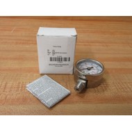 Grainger 4FMJ3 Pressure Gauge SS Case