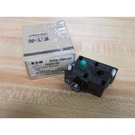 Cutler Hammer 10250T53 Eaton Contact Block Ser. D2