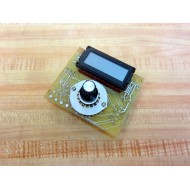 DME ED-0036-AW-240-B Circuit Bd Assy wLCD Display & Potentiometer - Used