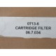Hankison 0713-6 Cartridge Filter 07136
