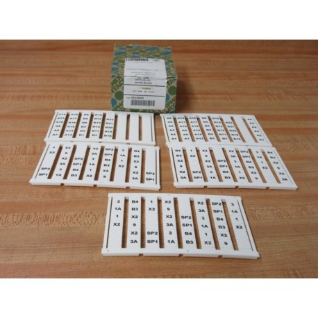 Phoenix Contact 0824605 Terminal Block Marker UC-TM 10 CUS (Pack of 5)