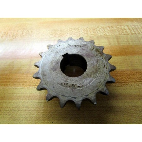 Diamond 41B18F-1 Sprocket WKW 41B18F1 - New No Box