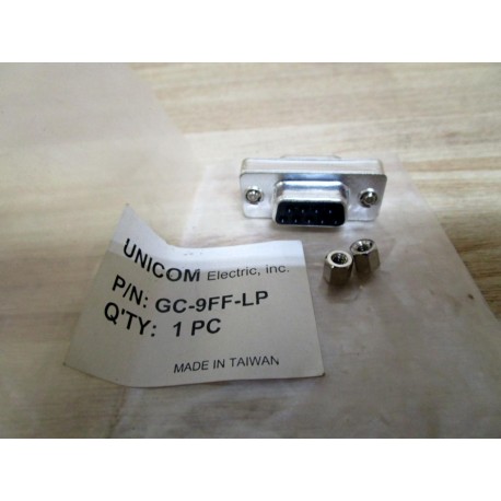 Unicom GC-9FF-LP Gender Changer Connector (Pack of 3)