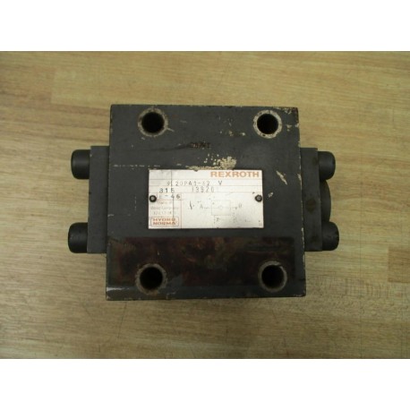 Rexroth SL20PA1-62 V 315 Hydro Norma Valve SL20PA1 - Used