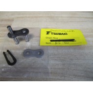 Tsubaki RS 50 Roller Chain RS50 Connecting Link Only (Pack of 9)
