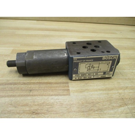 Rexroth Bosch 9 810 161 156 Valve  FE3 SB PH M01 S 50 - Used