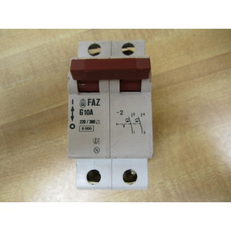 Moeller FAZ G10A Circuit Breaker - New No Box